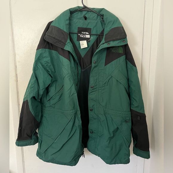 VINTAGE NORTH FACE WINTER JACKET MENS LARGE - Picture 9 of 12